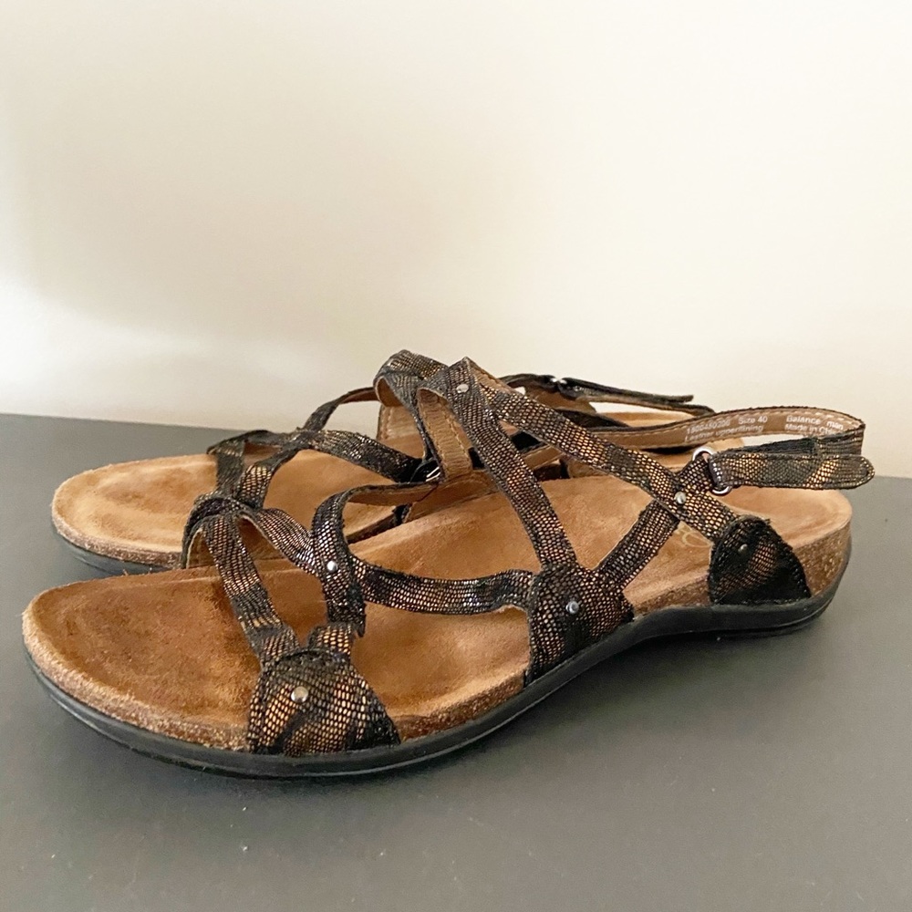 DANSKO Animal Print Sandals Size 40/9.5